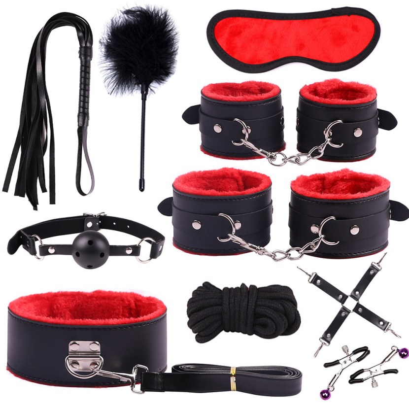 Set for BDSM games (gags with slopes for nipples) NOTABU