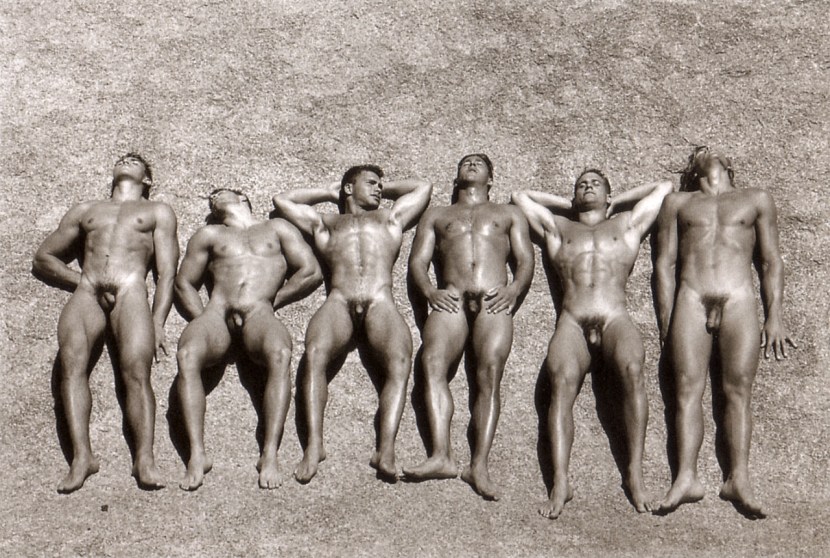 Homosexual men naked