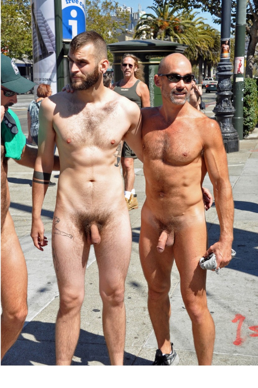 Naked Mens with the vagina in public