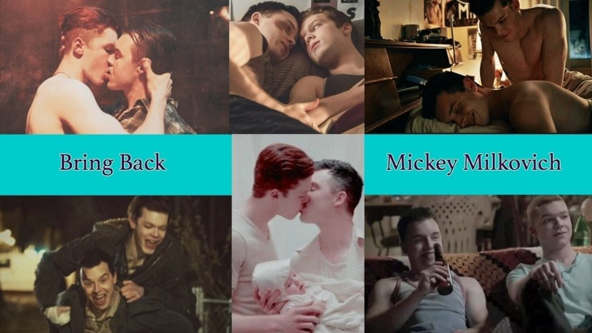 Ian Gallager and Mickey Milkovich
