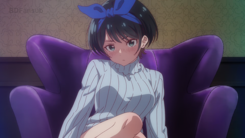 Mizuhara Chizuru and Sarashin's hand