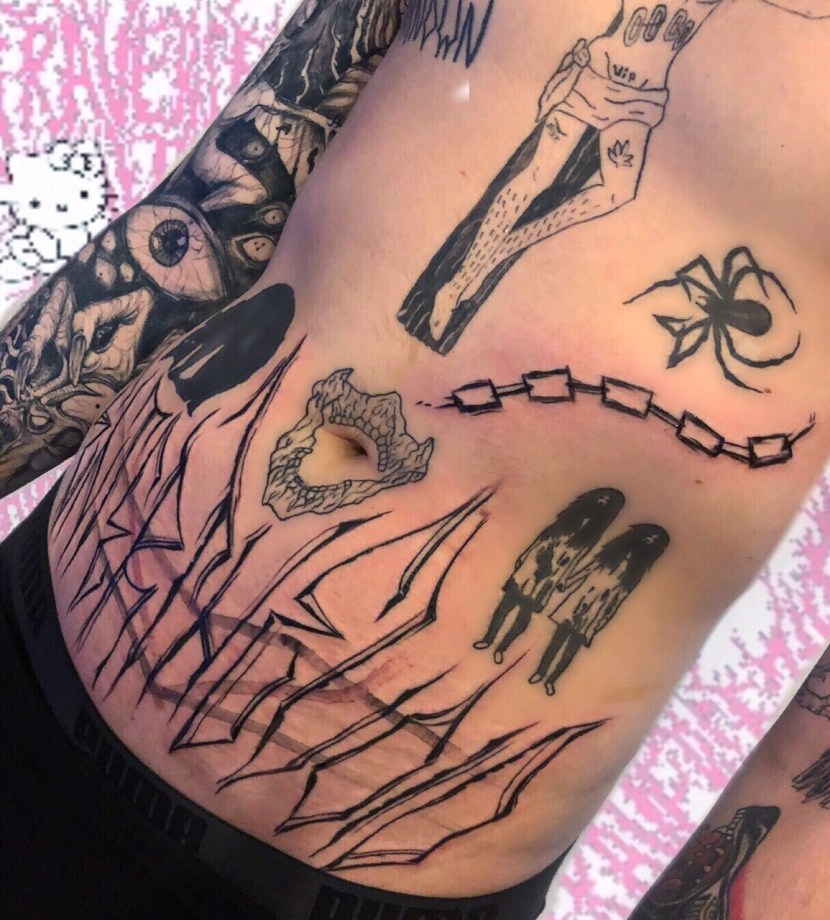 Anastasia Grishman and her boyfriend