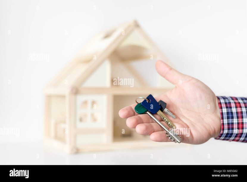 Hand with keys