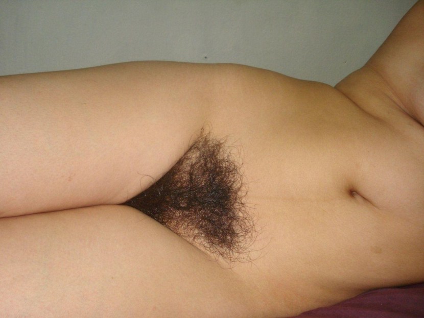 Long hair on the pubis