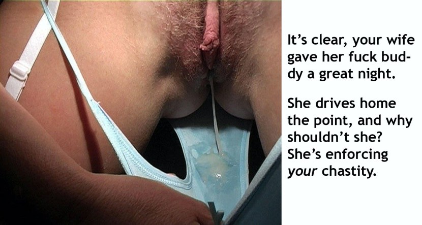 Fucking through panties white