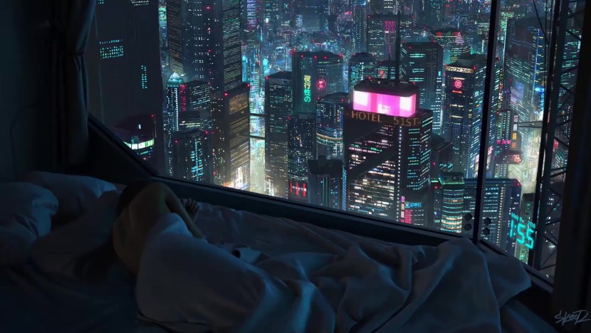City Knight City Cyberpunk 2077 Night