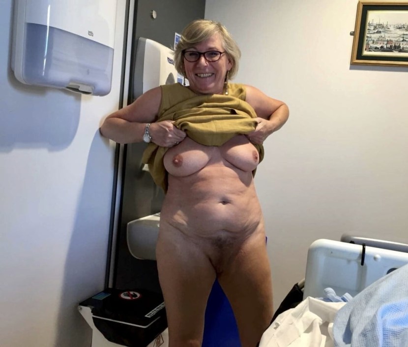 Tits old woman homemade