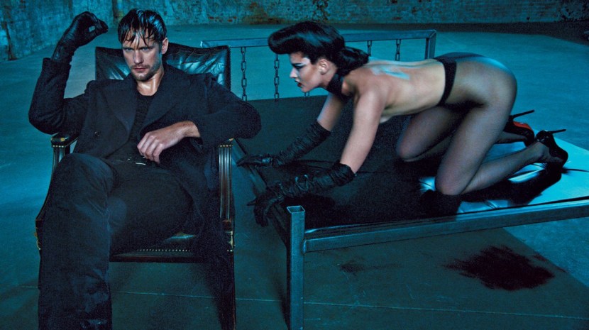 Photoshoot of Stephen Klein on Interview Magazine