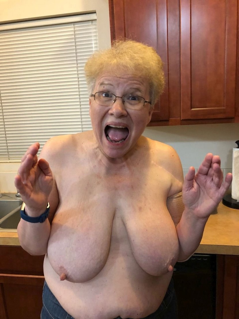Grandmothers with huge tits