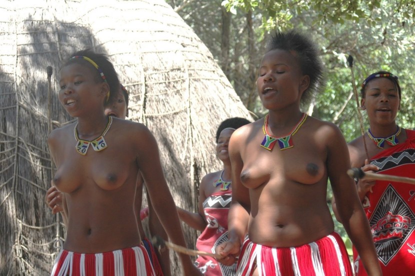 Naked African Aborigines