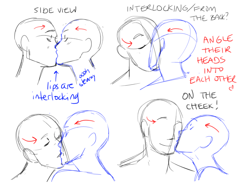 Kiss reference for drawing