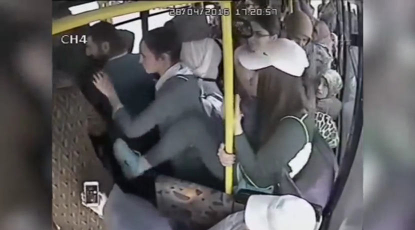 Perverts in buses in transport