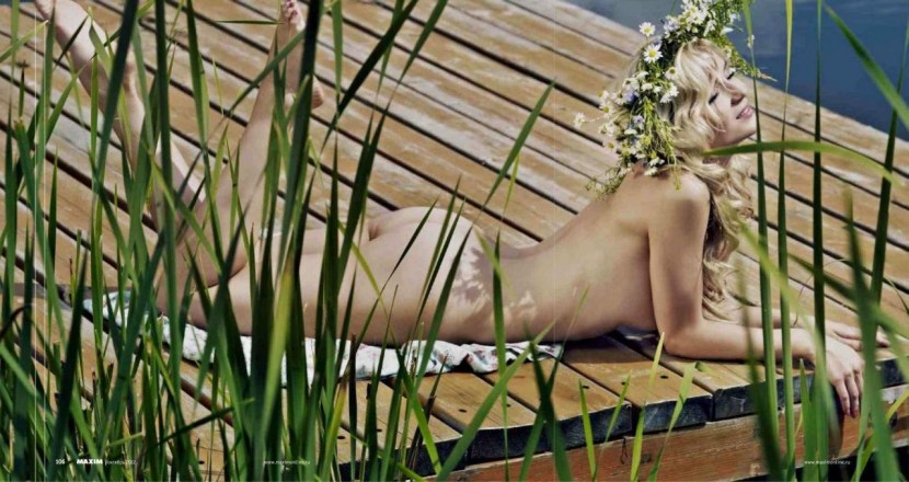 Naked singer Pelageya Fake