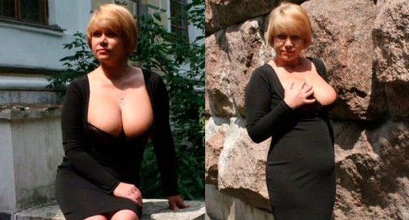 Old with young Russian