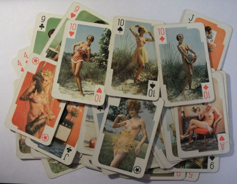 Retro cards pornographic