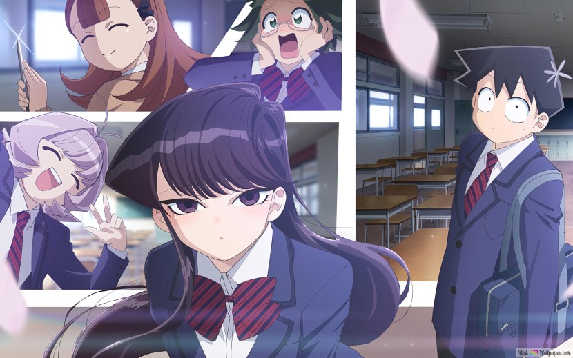 Komi has problems with communication between Najimi