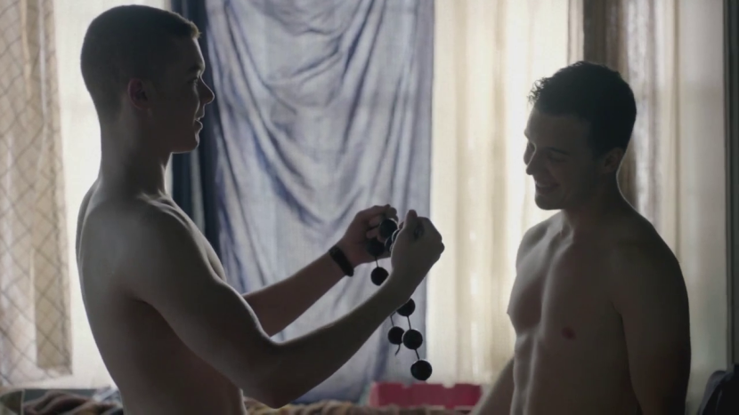 Ian Gallager and Mickey Milkovich Art