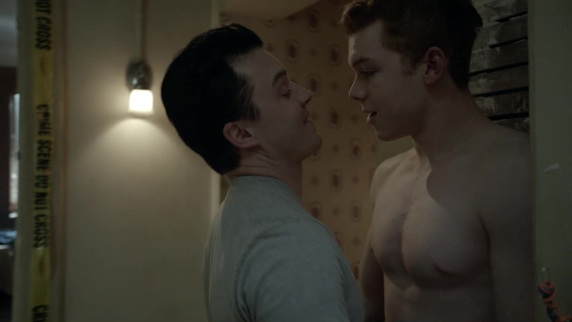 Cameron Monaen shameless kiss