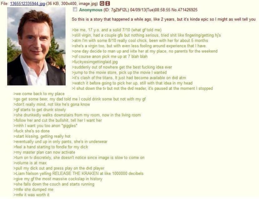 The man holds on his pants