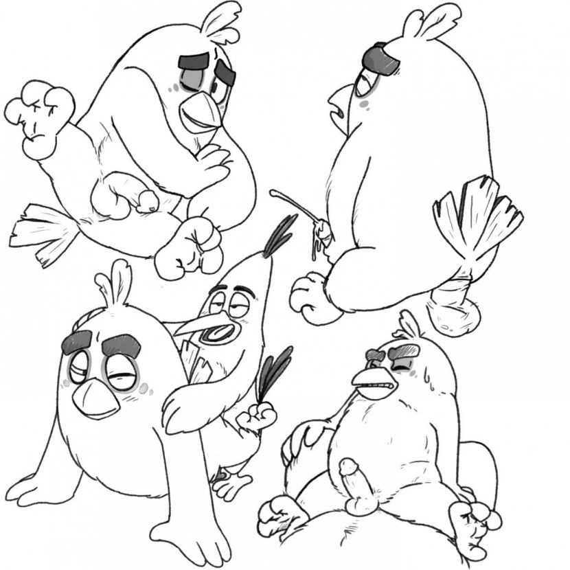 Furry birds big tits