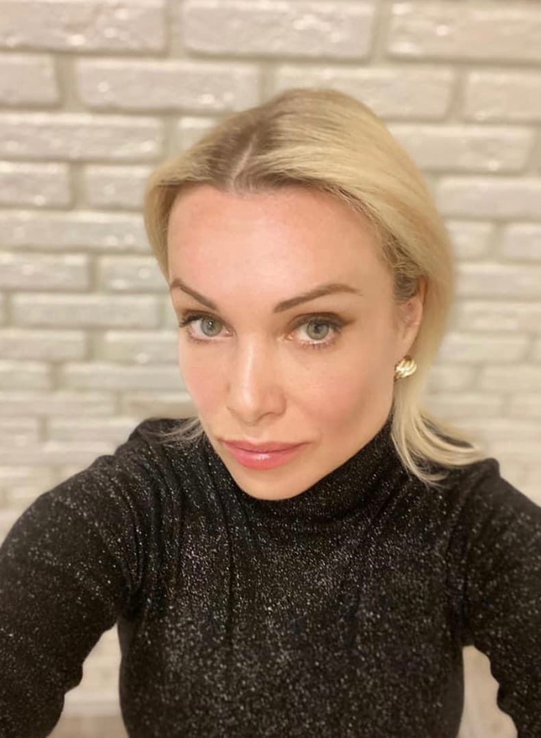 Margarita Ovsyannikova in a swimsuit