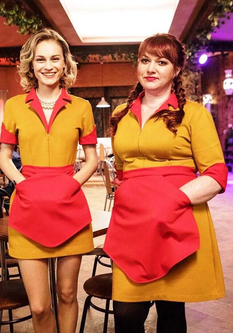 Olga Kartunkova in the series Two girls