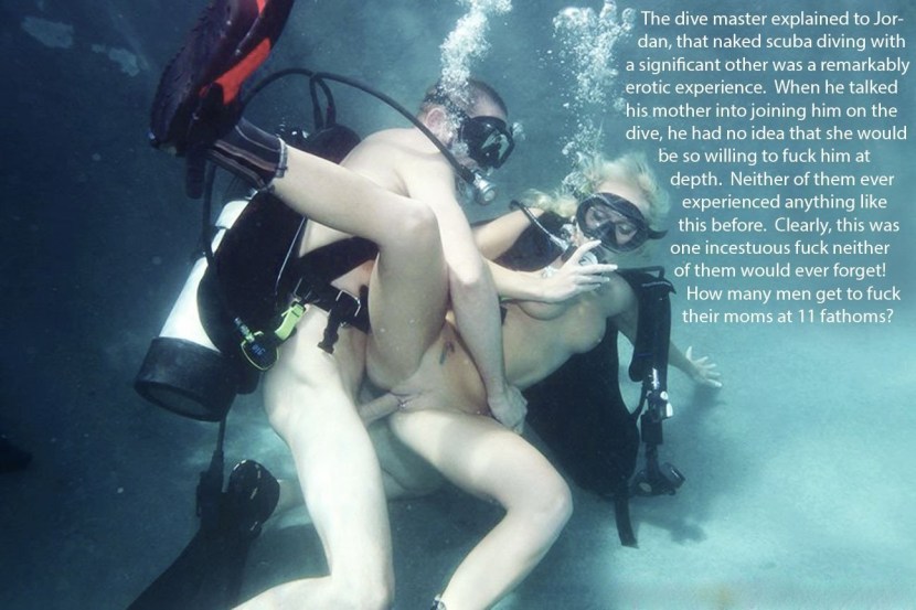 Submarine swimming women naked