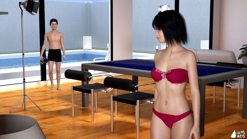 The simulator of the girl
