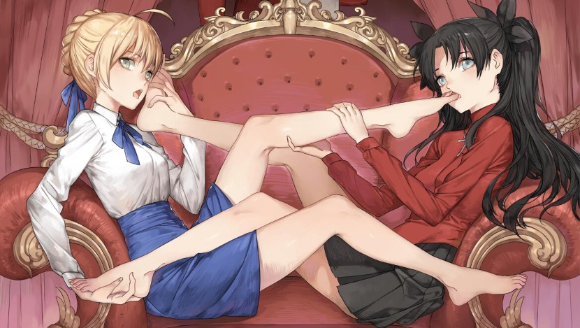 ANime's room neighbor kiss