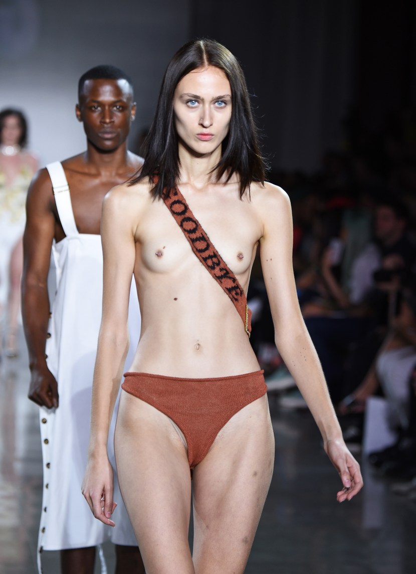 Asian Runway Models Nude - Ultra Skinny Models on the Catwalk (93 photos) - porn ddeva