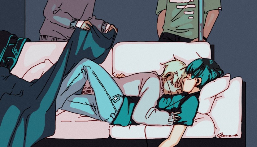 Naked BTS without clothes with BTS penis