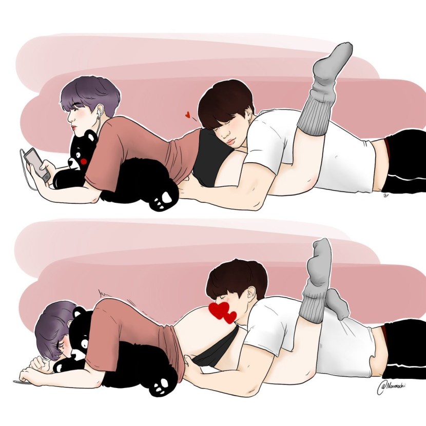 BTS XXX Masturbation Arts