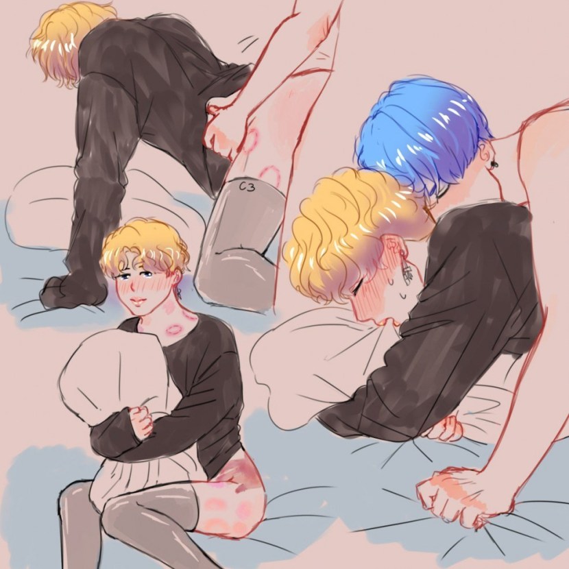 Naked BTS without panties