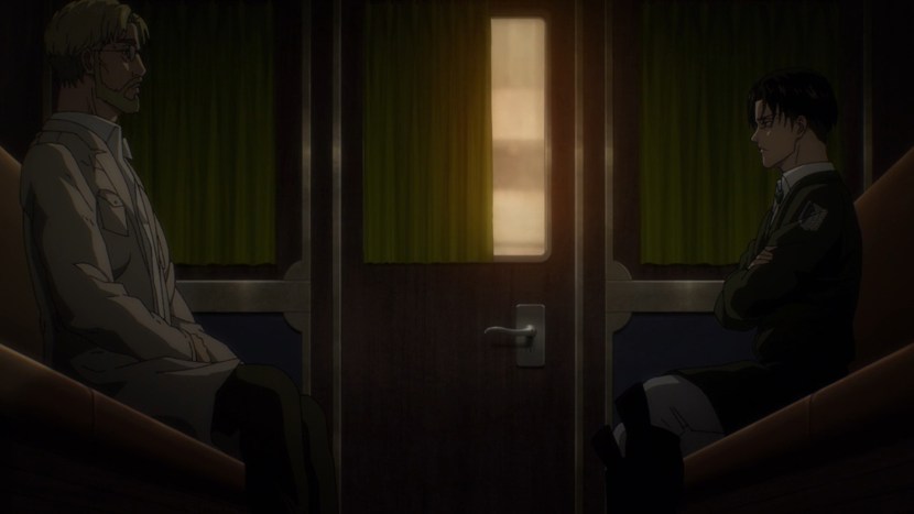 He stares in the gym