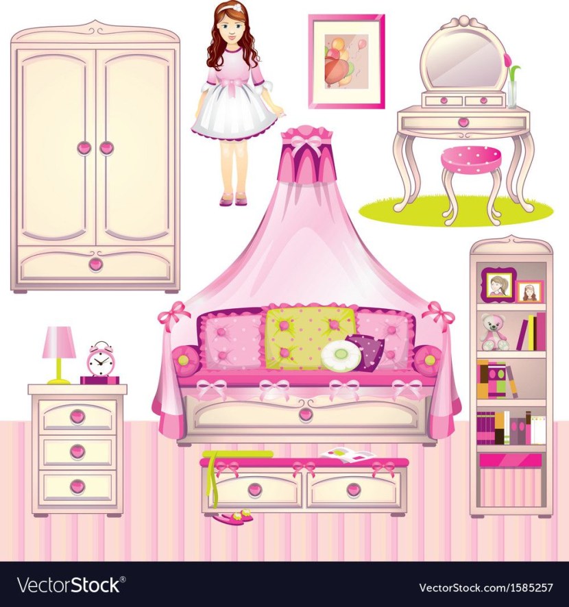 House doll housing living room