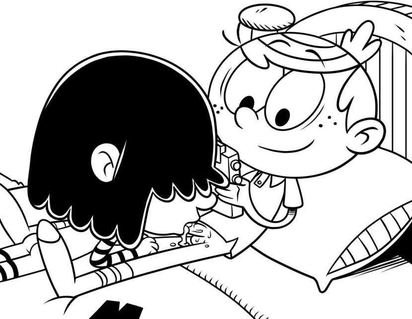 The scan of the house