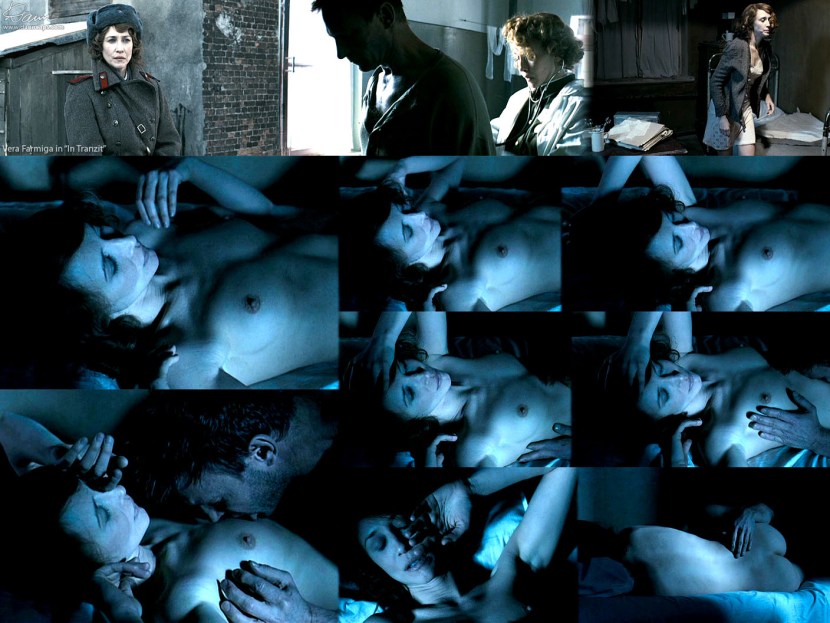 Vera Farmiga in an erotic scene