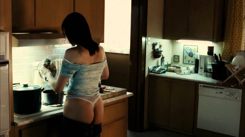 Vera Farmiga in his youth in a swimsuit