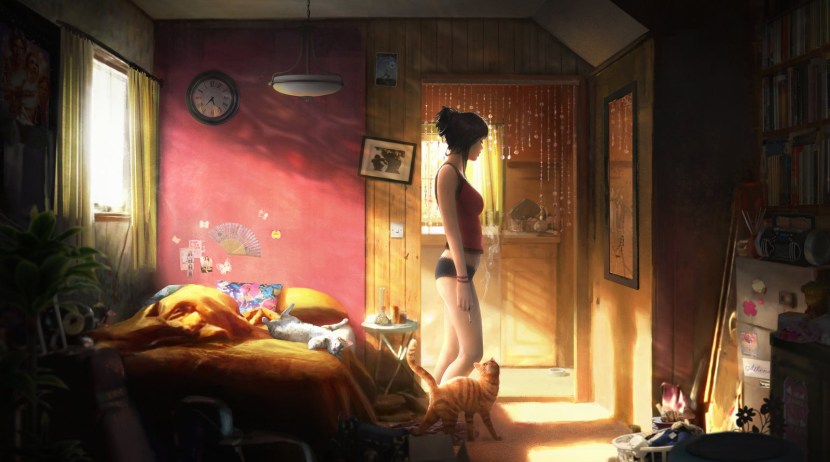 Game about succubus girl