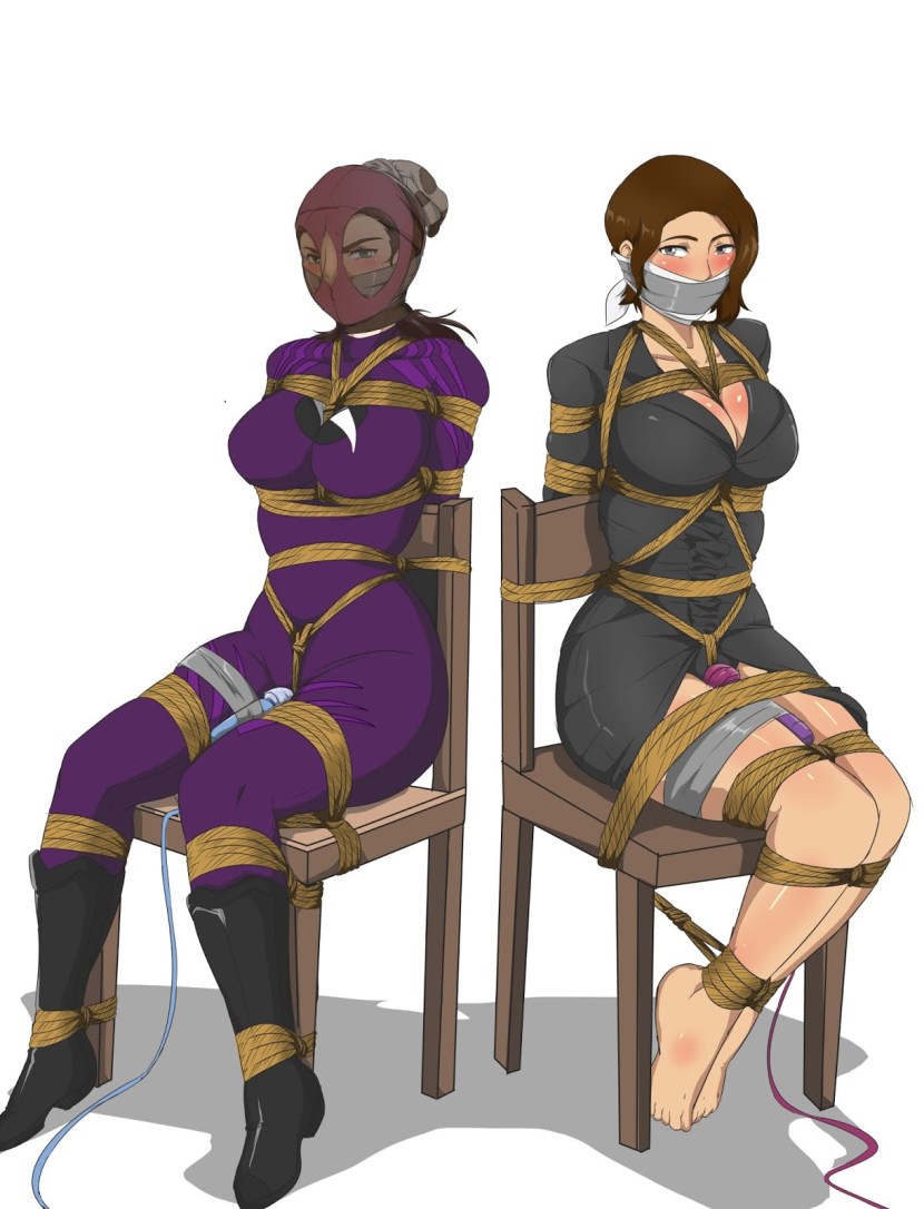 Gina Rae Michaels Bondage with Wool Scarves