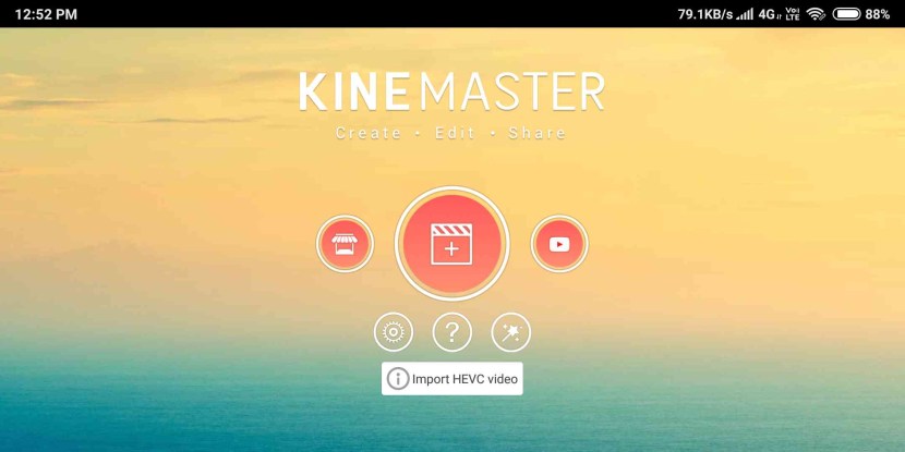 Kinemaster inscription