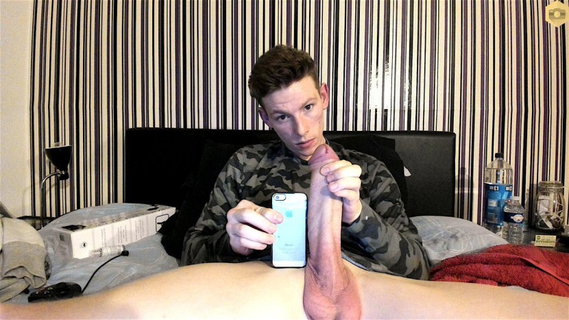 Skinny Boy with a huge member