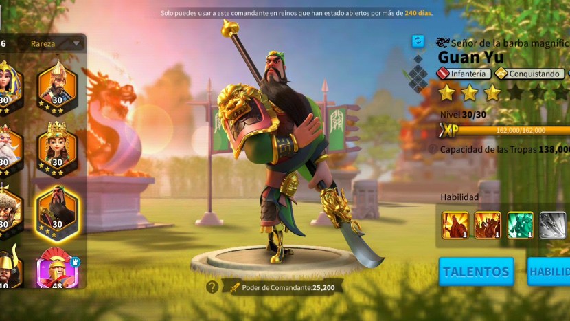 Guan Yu Rice of OF Kingdoms