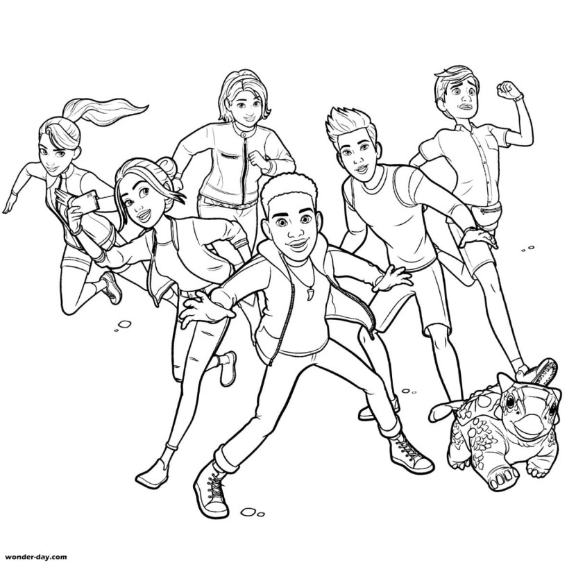 The world of the Jurassic period chalk camp series