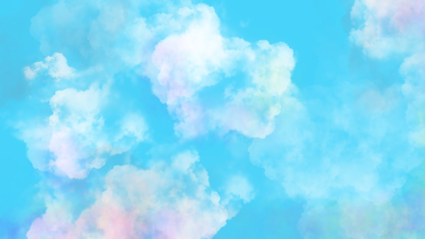 The sky is background