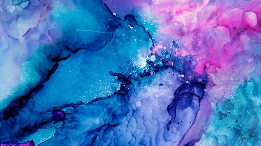 Watercolor abstraction