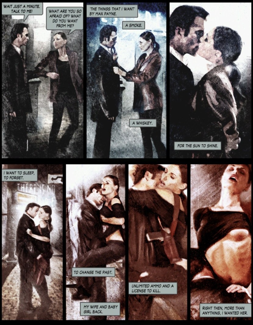 Pornographic scenes in Max Payne 3