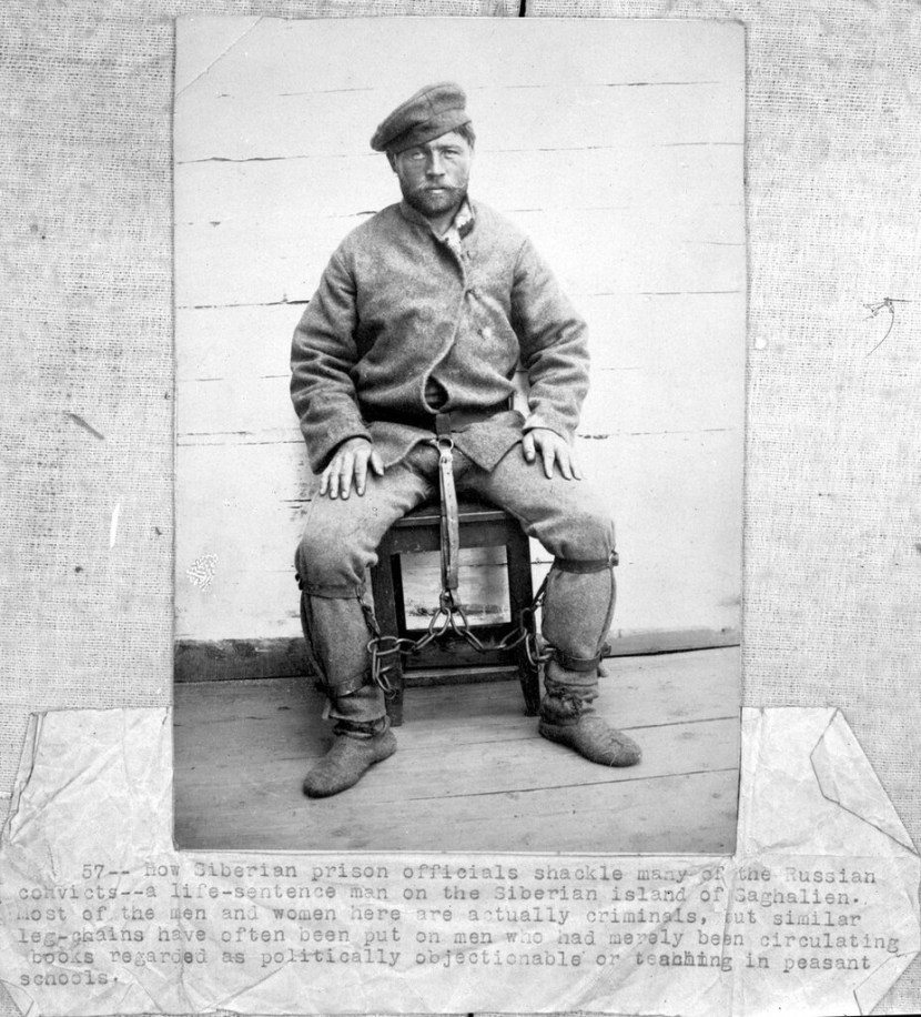 Sakhalin Kutorga Island prisoners