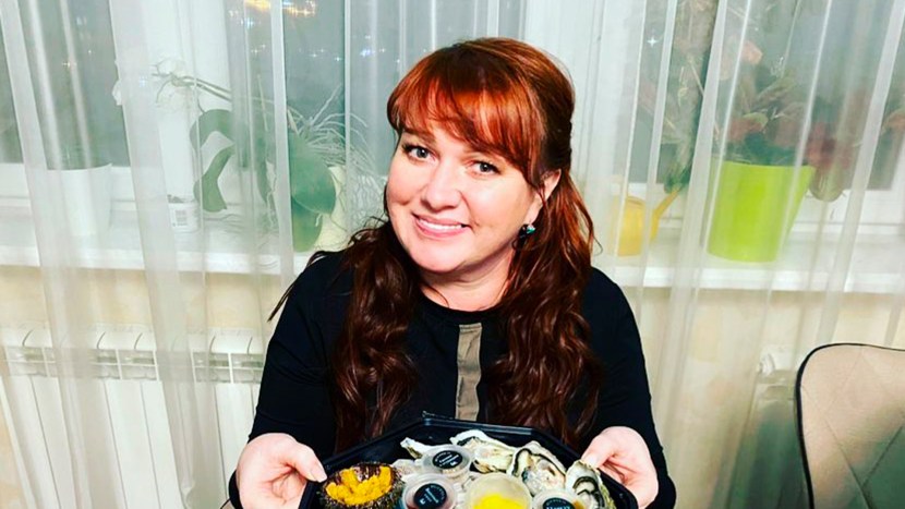 Kartunkova and Morgunov once in Russia