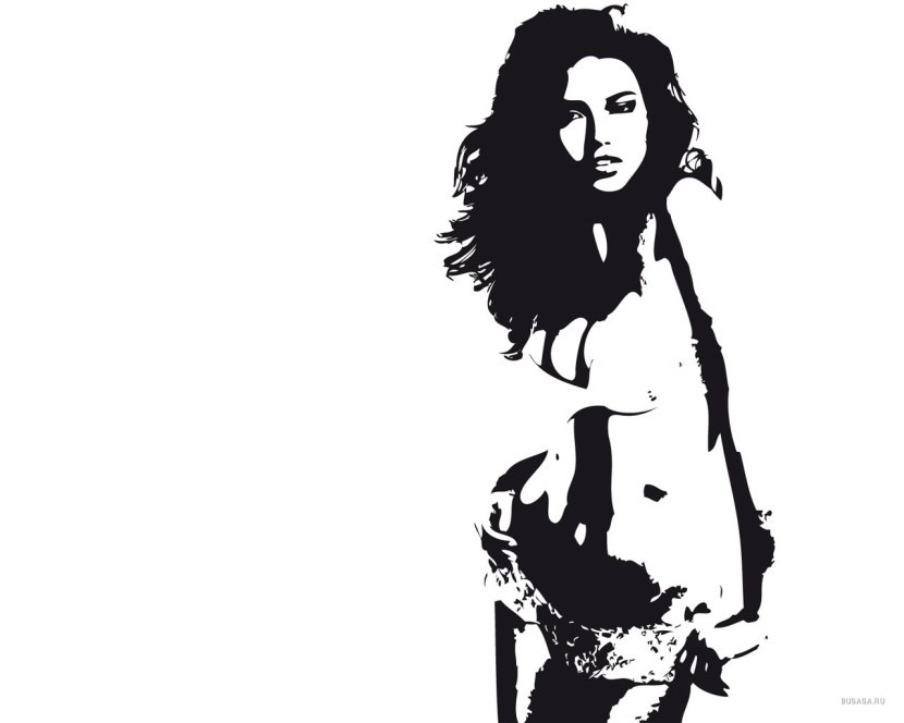 Vector images of girls